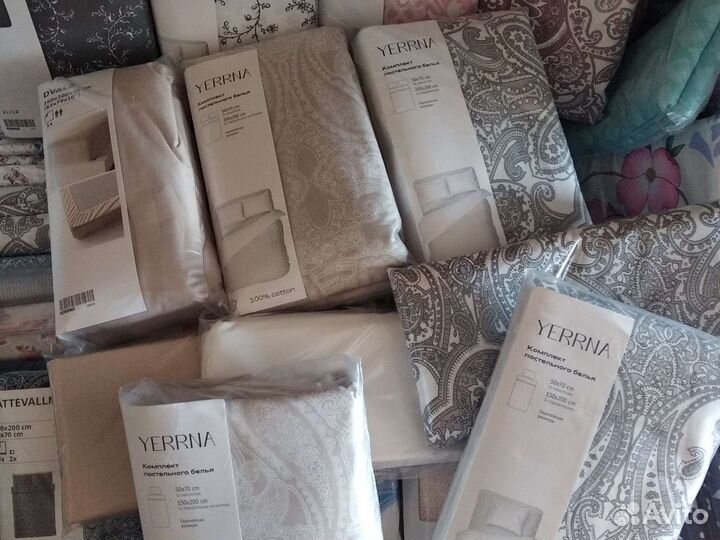 Постельное икеа идр. Новое