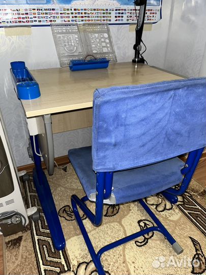 Комплект растущей мебели стол и стул