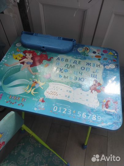 Детский столик и стульчик