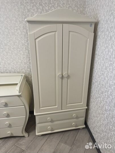 Пеленальный комод + шкаф 