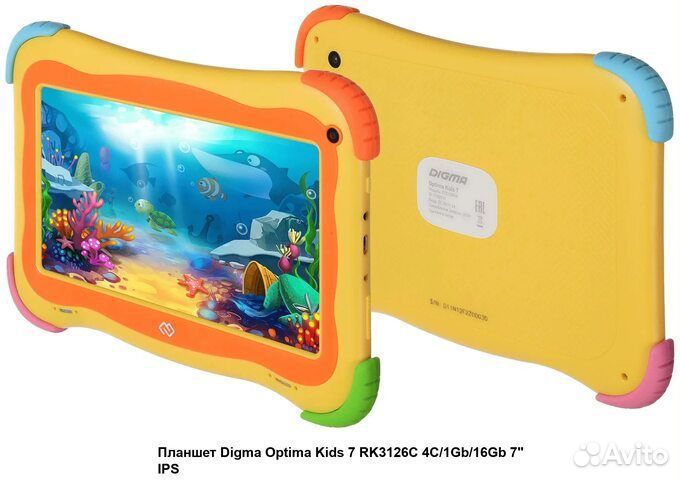Детский планшет digma