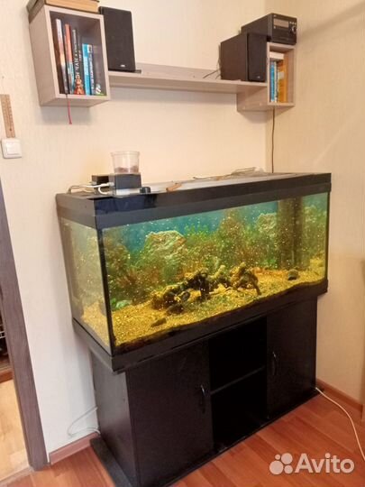 Аквариум с тумбой