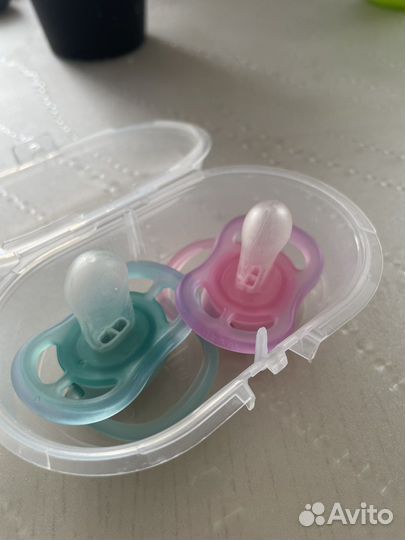 Соска пустышка avent ultra air 0-6 мес