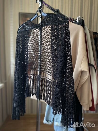 Кофта в сетку