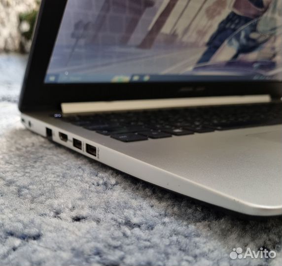 Игровой ноутбук asus i5/GT740M/ssd120