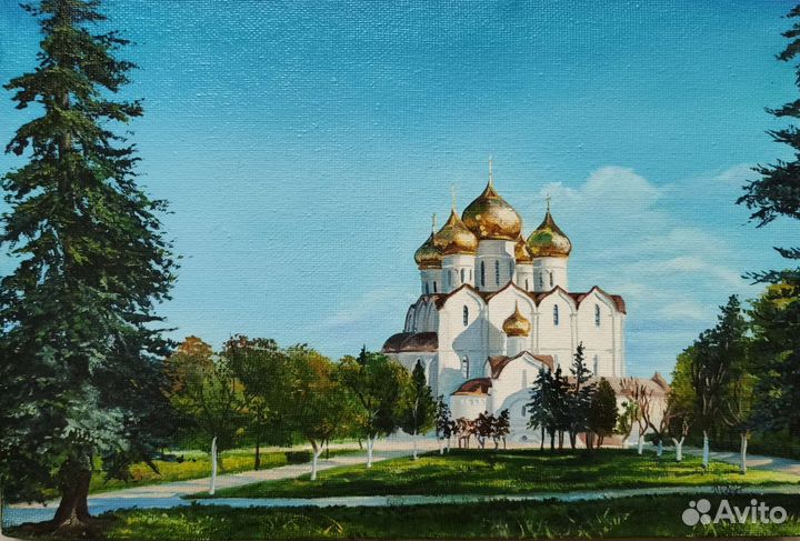 Картина маслом на холсте 