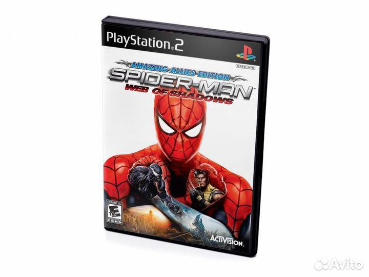 Spider-Man Web of Shadows, б/у, английский (PS2)