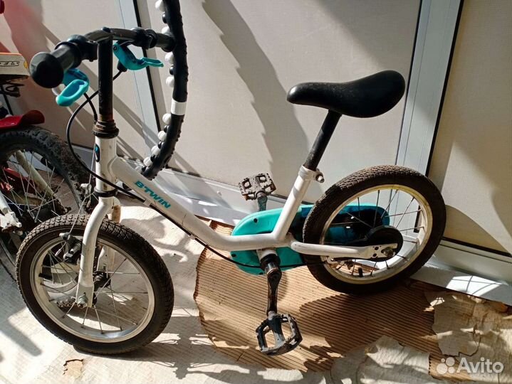 Детский велосипед btwin 14