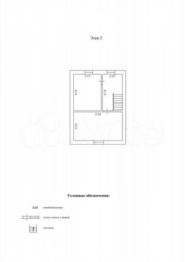Дом 82 м² на участке 7,3 сот.