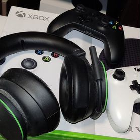 Xbox series s + wireless headset+2 геймпада