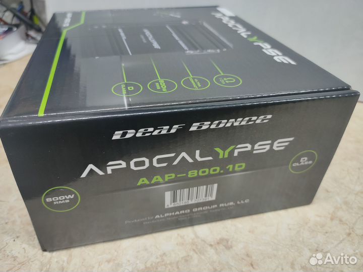 Apocalypse AAP-800.1D моноблок для сабвуфера