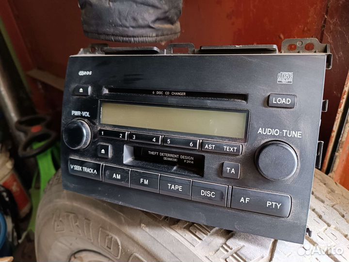 Штатная магнитола prado 120