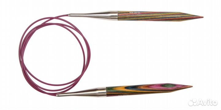 Спицы круговые Symfonie KnitPro, 80 см, 8.00 мм 2