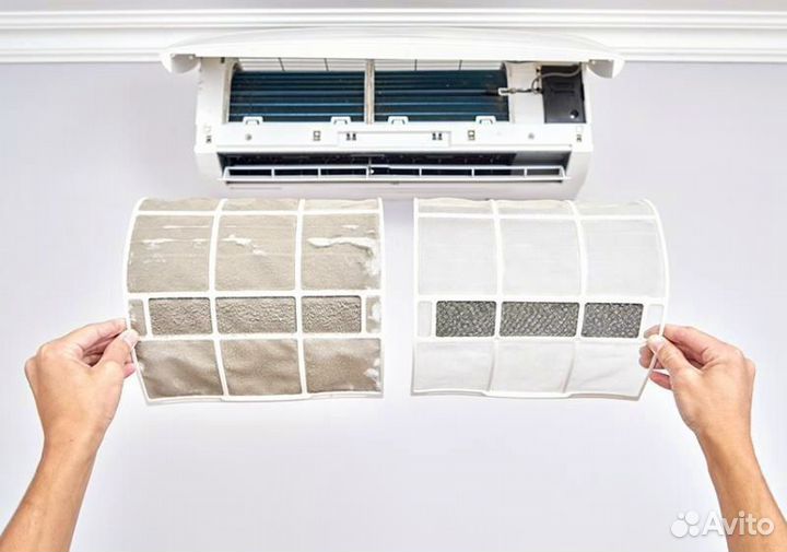 Чистка кондиционеров Заправка кондиционера Сегодня