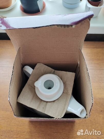 Чайный набор чайник и кружка