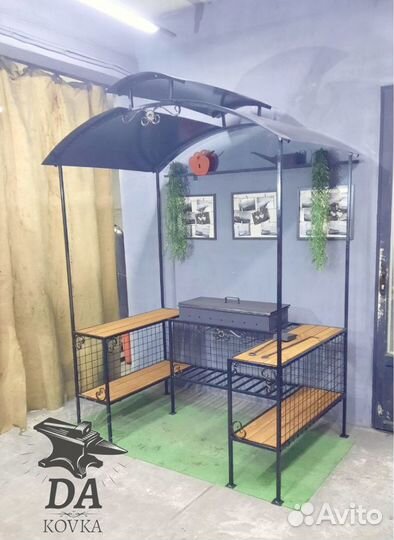 Мангал с крышей от производителя с гарантией