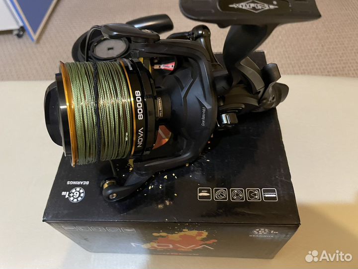 Катушка с байтранером Mifine nova 8000