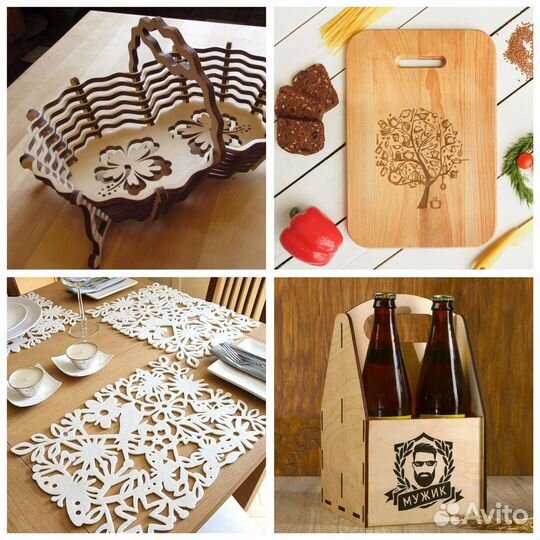 Лазерная резка. Гравировка. Сувениры и подарки