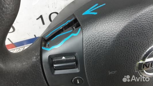 Рулевое колесо nissan qashqai J10 (CEA31JZ01)