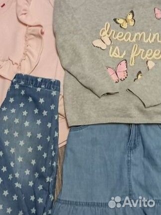 Пакет одежды для девочки 134-140
