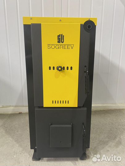 Котел отопления 25 кВт на дровах Eco