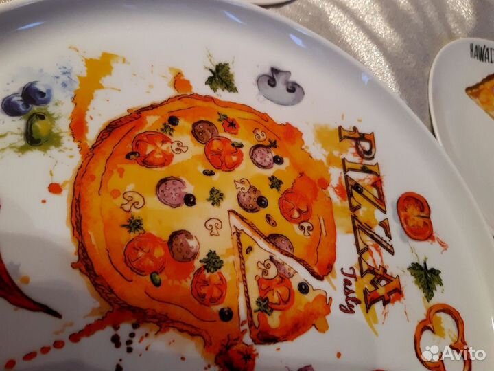 Набор тарелок для пиццы