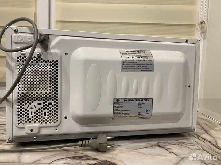 Микроволновка lg на запчасти