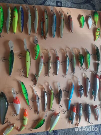 Воблеры для троллинга бу