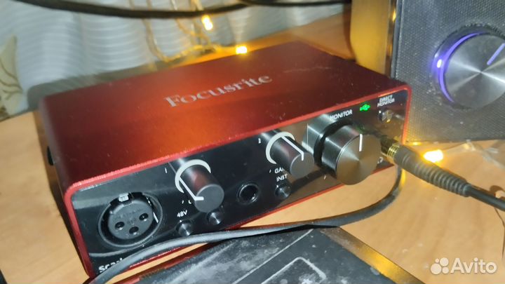 Звуковая карта focusrite scarlett solo 3rd gen