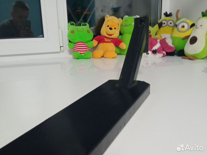 Чëрная дека на трюковой самокат