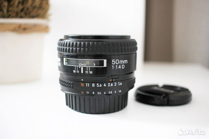 Nikon AF 50mm f/1.4D Nikkor как новый