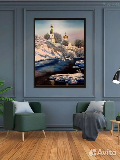 Картина маслом большая