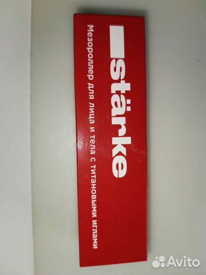 Новый мезороллер с титановыми иглами