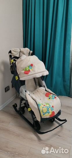 Коляска санки