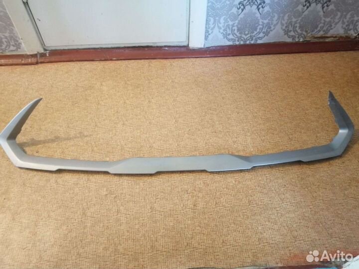 Накладка переднего бампера кио риоХ лайн 2021г