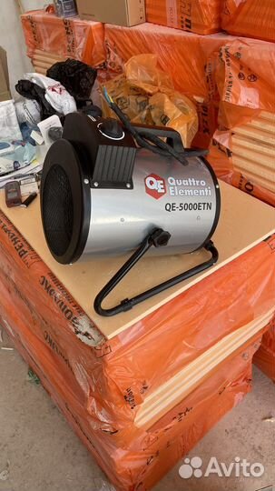 Электрическая тепловая пушка обогреватель 5кВт