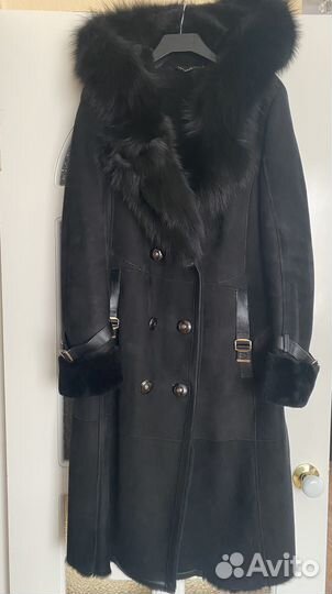 Дубленка женская зимняя длинная