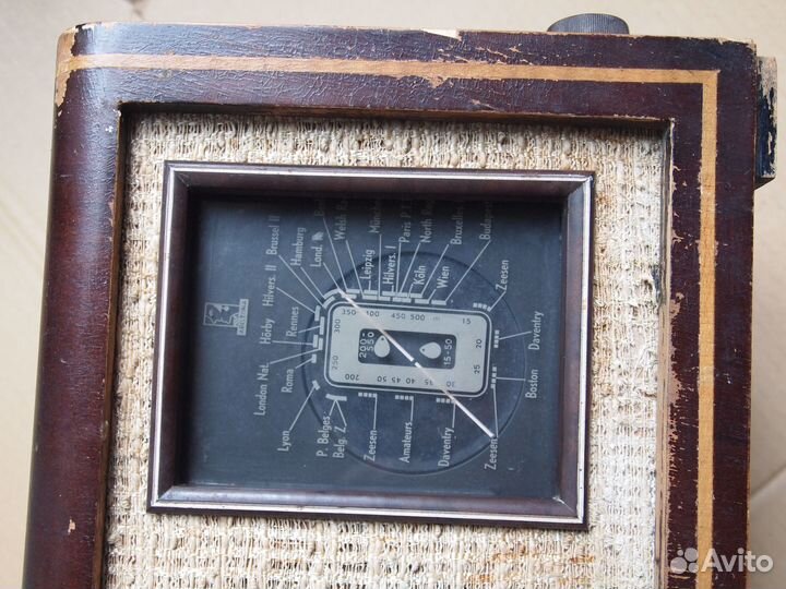 Радио. старинное ламповое aristona