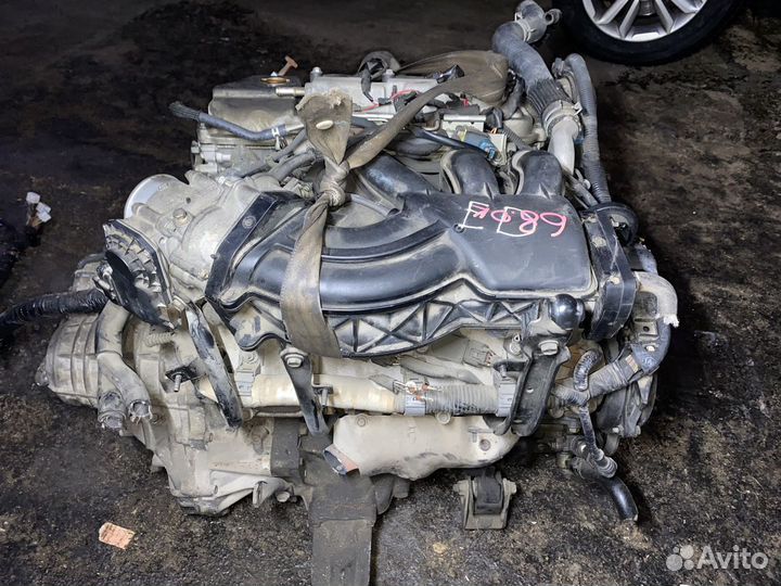 Двигатель 1MZ-FE Toyota Harrier MCU35 1MZ-1553129