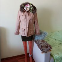 Парка куртка теплая карго 44-46 в стиле Сибирия