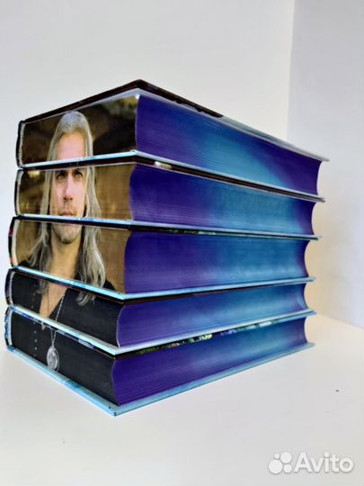 Анджей сапковский ведьмак комплект (цветной срез)