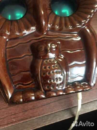 Часы сова СССР электроника 01