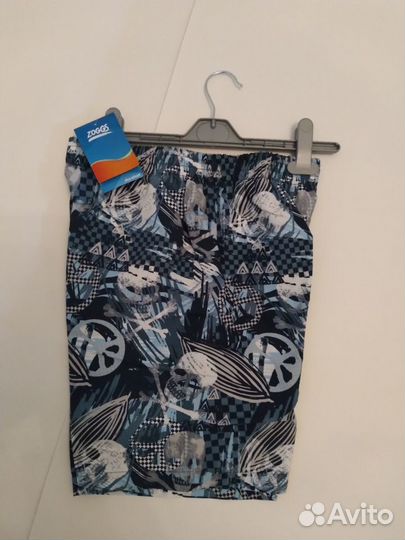 Шорты для пляжа.zoggs Новые р 128 Бордшорты