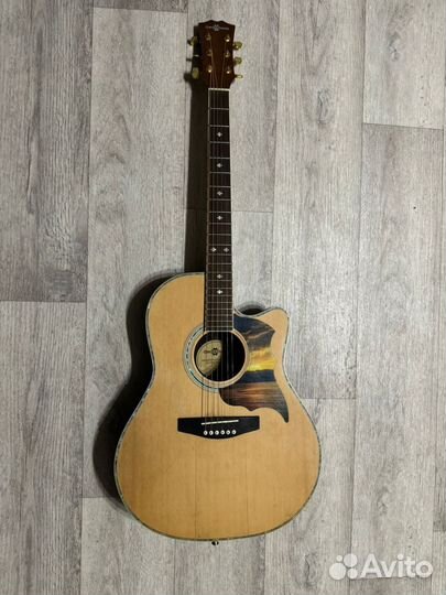 Электро акустическая гитара бу Китай