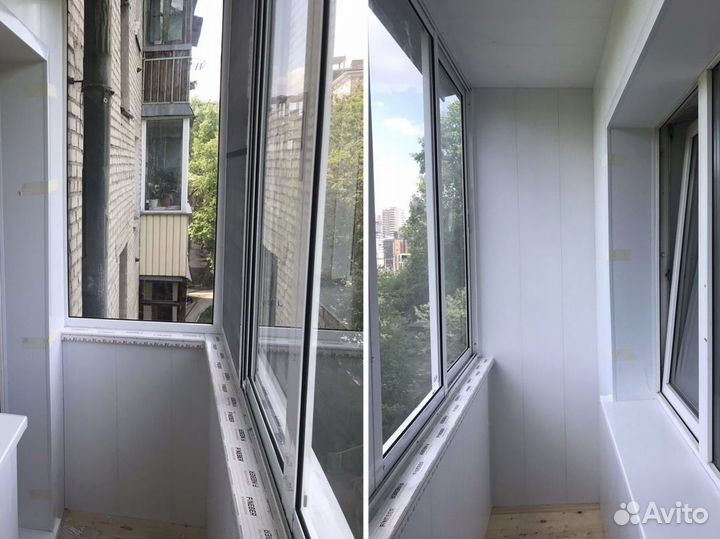 Остекление балконов и лоджий под ключ