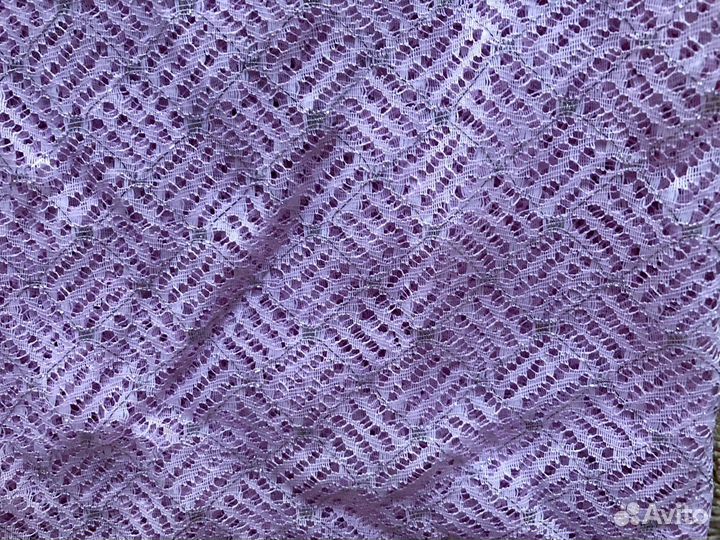 Женский шарф палантин платок лёгкий, розовый