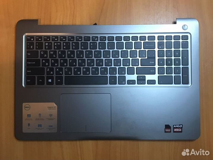 Топкейс с тачпадом для ноутбука