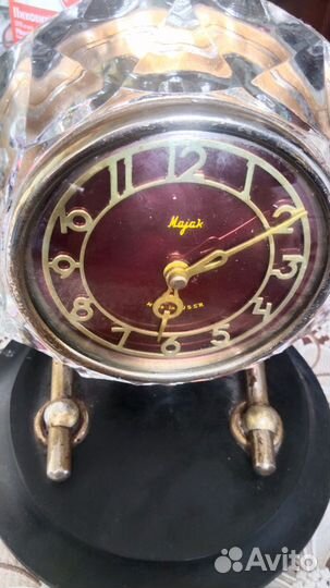 Часы настольные СССР маяк