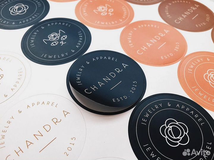 Изготовление печать наклеек, этикеток для бизнеса