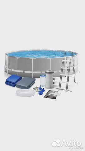 Каркасный бассейн intex 26726 457х122 см